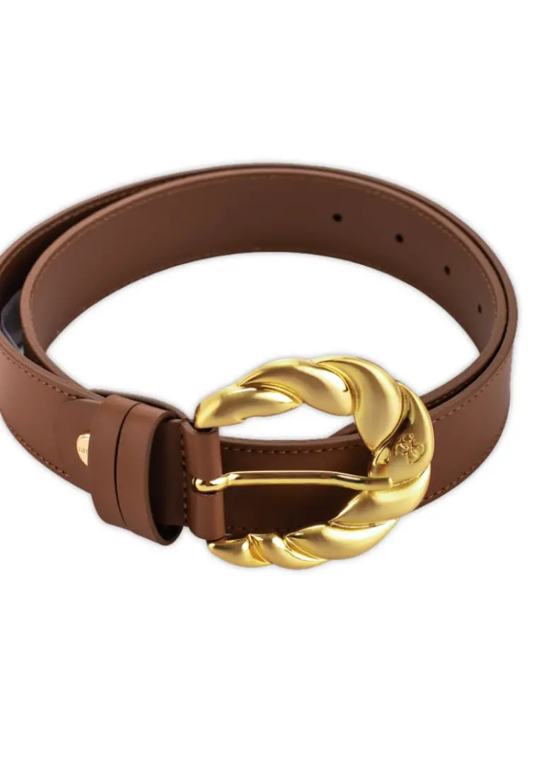 Cinturon Adj Guess Panth35 Cognac - Imagen 3