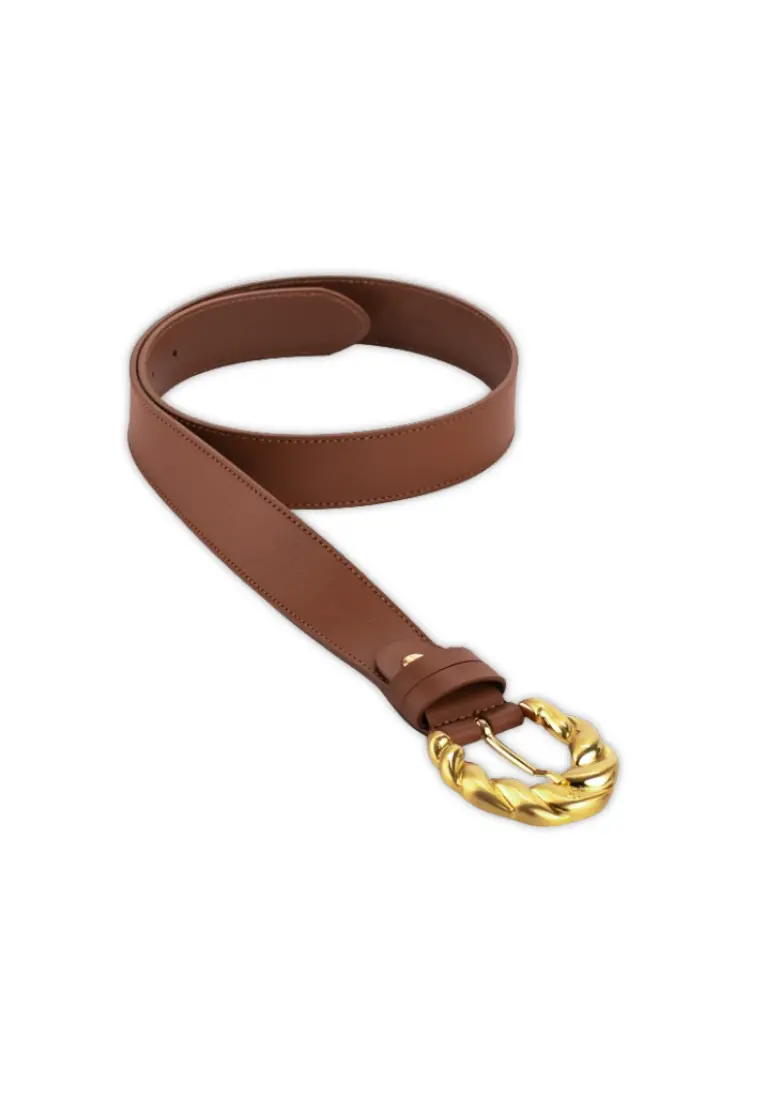 Cinturon Adj Guess Panth35 Cognac - Imagen 2