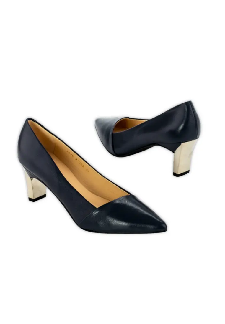 Zapato de Salón de Angari Regina Azul Marino - Imagen 2