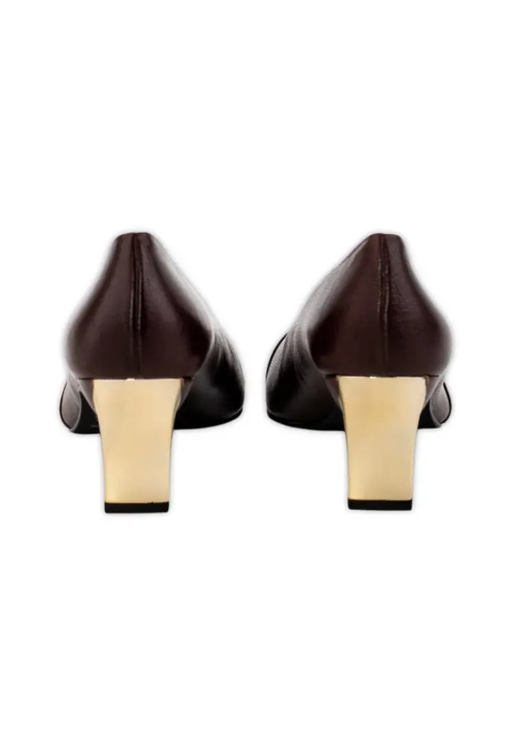 Zapato de Salón de Angari Regina Marrón - Imagen 5