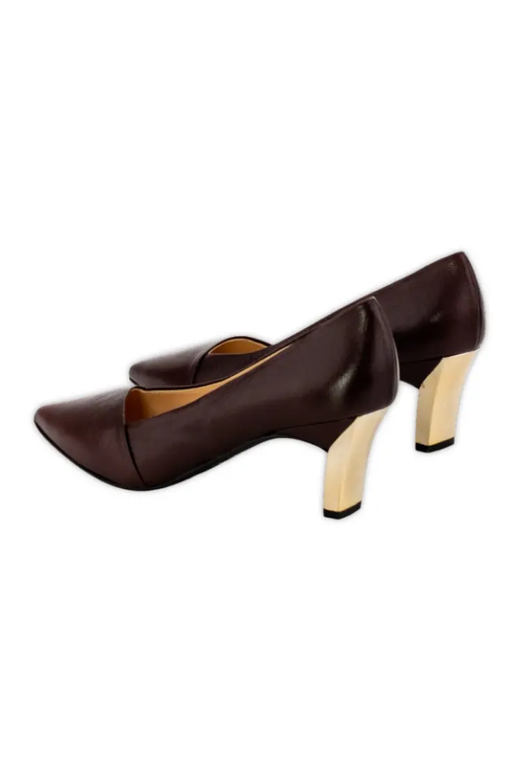 Zapato de Salón de Angari Regina Marrón - Imagen 4