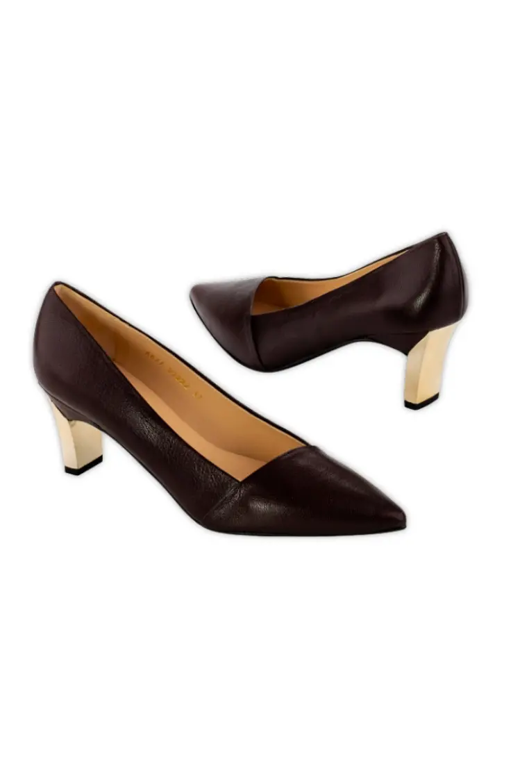 Zapato de Salón de Angari Regina Marrón - Imagen 2