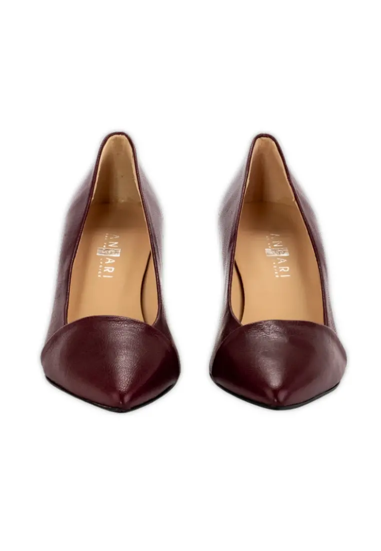 Zapato de Salón de Angari Regina Burdeos - Imagen 3