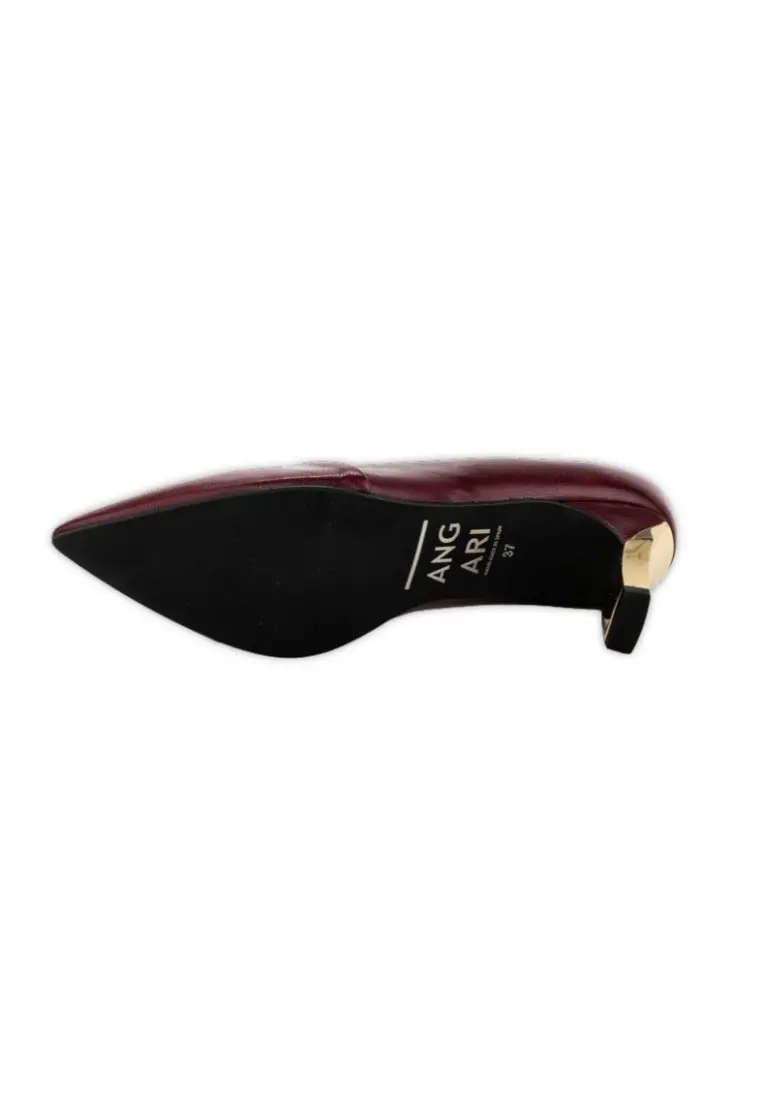 Zapato de Salón de Angari Regina Burdeos - Imagen 7