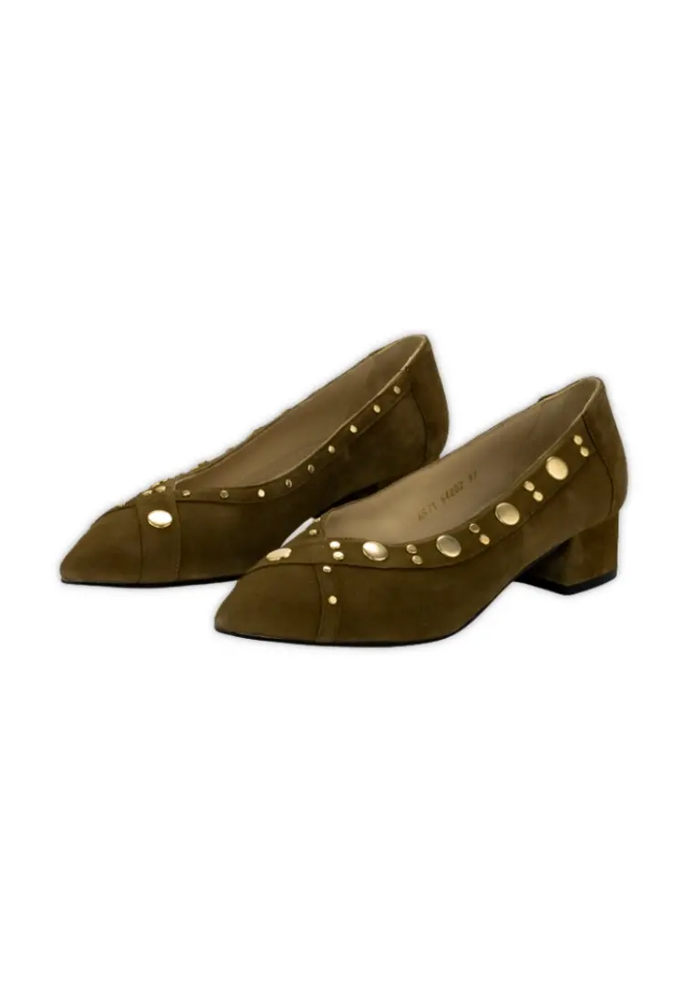 Zapato Plano Angari Diana Kaki - Imagen 7