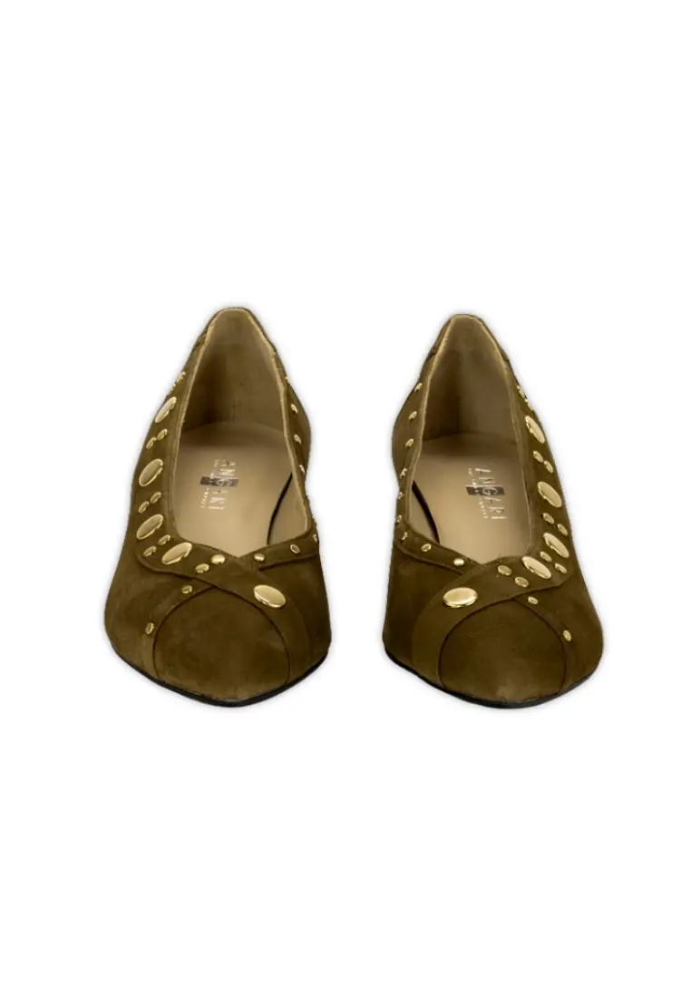 Zapato Plano Angari Diana Kaki - Imagen 6