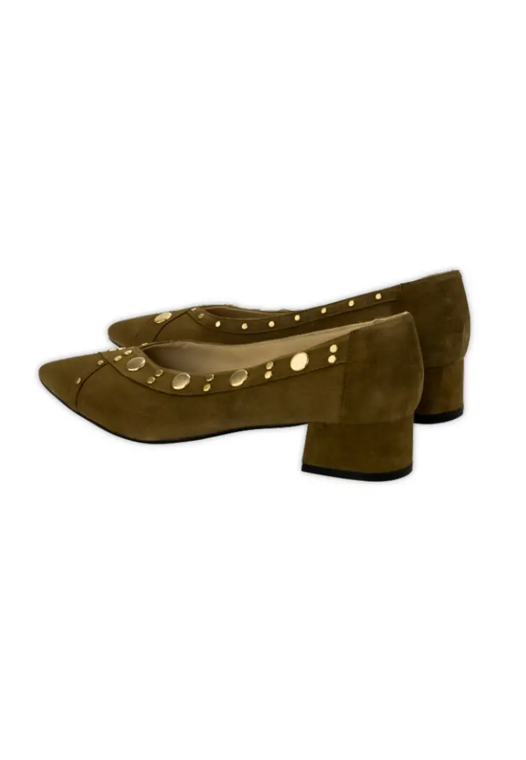 Zapato Plano Angari Diana Kaki - Imagen 4