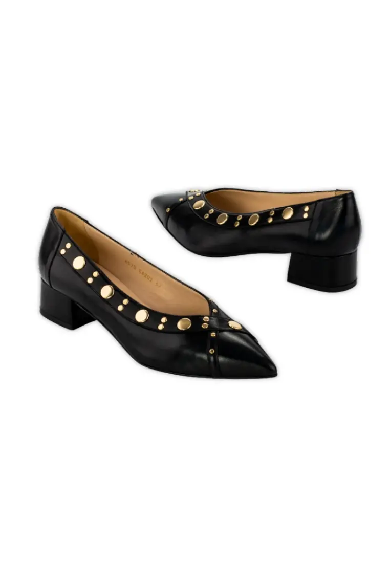 Zapato Plano de Angari Diana Negro - Imagen 2