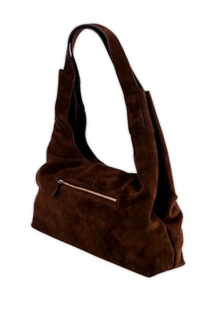 Bolso de Guess Sunset Hobo Small Marrón - Imagen 3