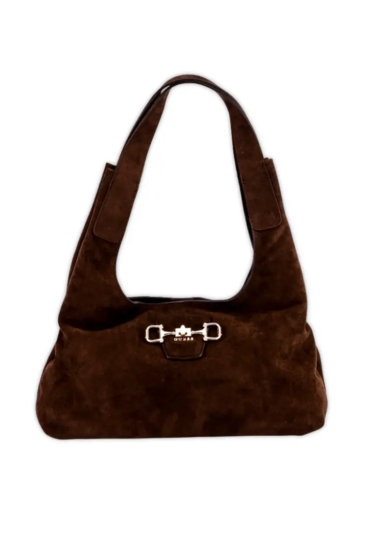 Bolso de Guess Sunset Hobo Small Marrón