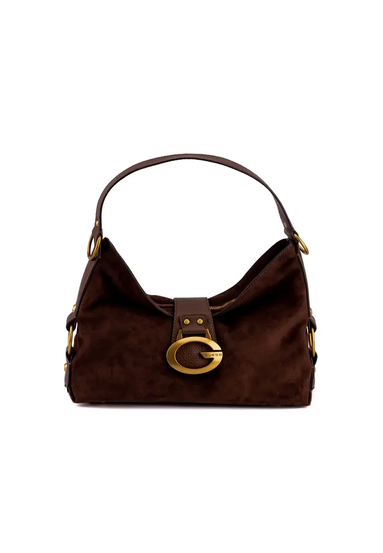 Bolso de Guess Camden Shoulder Bag Brown
