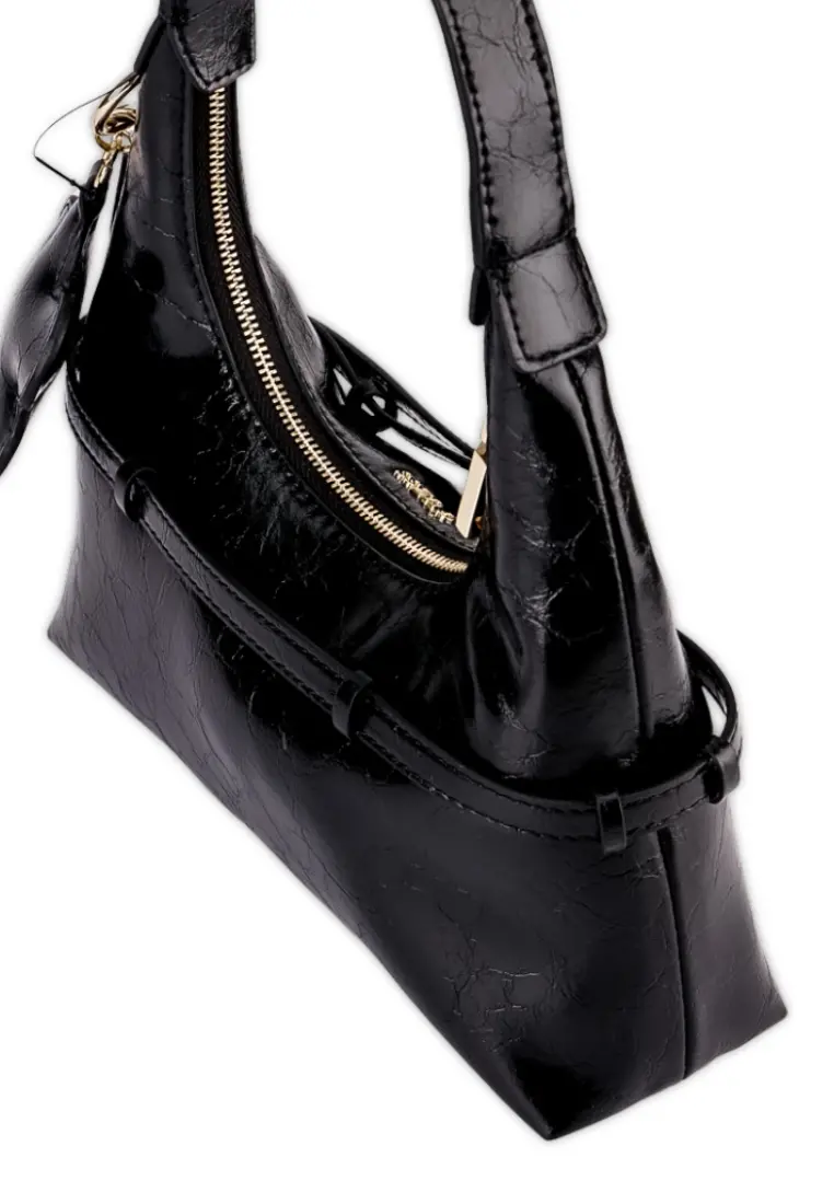 Bolso de Guess Taylor Mini Hobo Black - Imagen 3