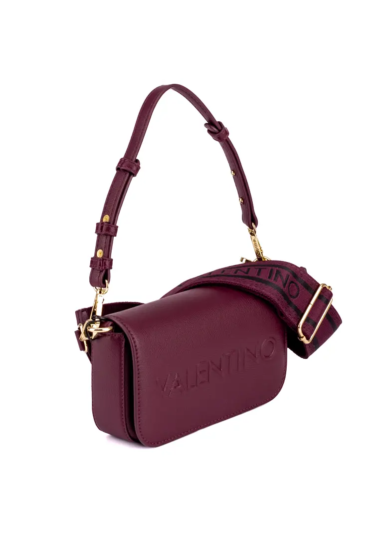 Bolso Bandolera de Valentino Handbags Bianka Re Burdeos - Imagen 3