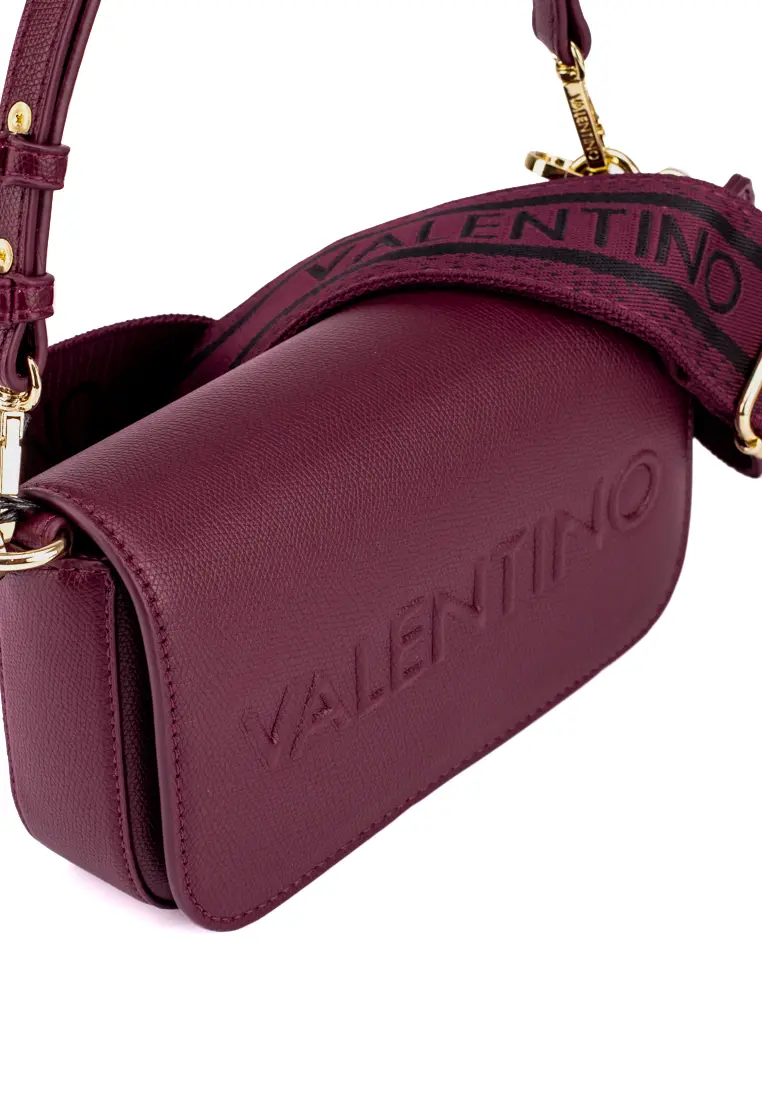 Bolso Bandolera de Valentino Handbags Bianka Re Burdeos - Imagen 2