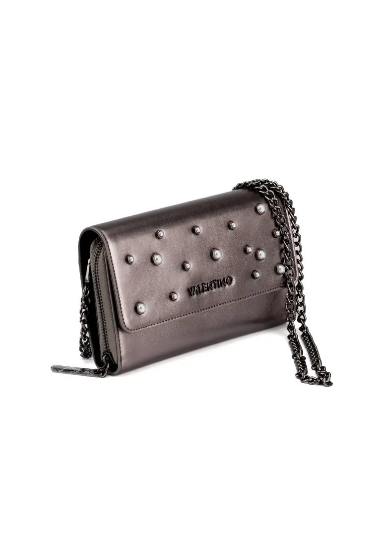 Bolso Monedero de Valentino Handbags Ginza Plomo - Imagen 3