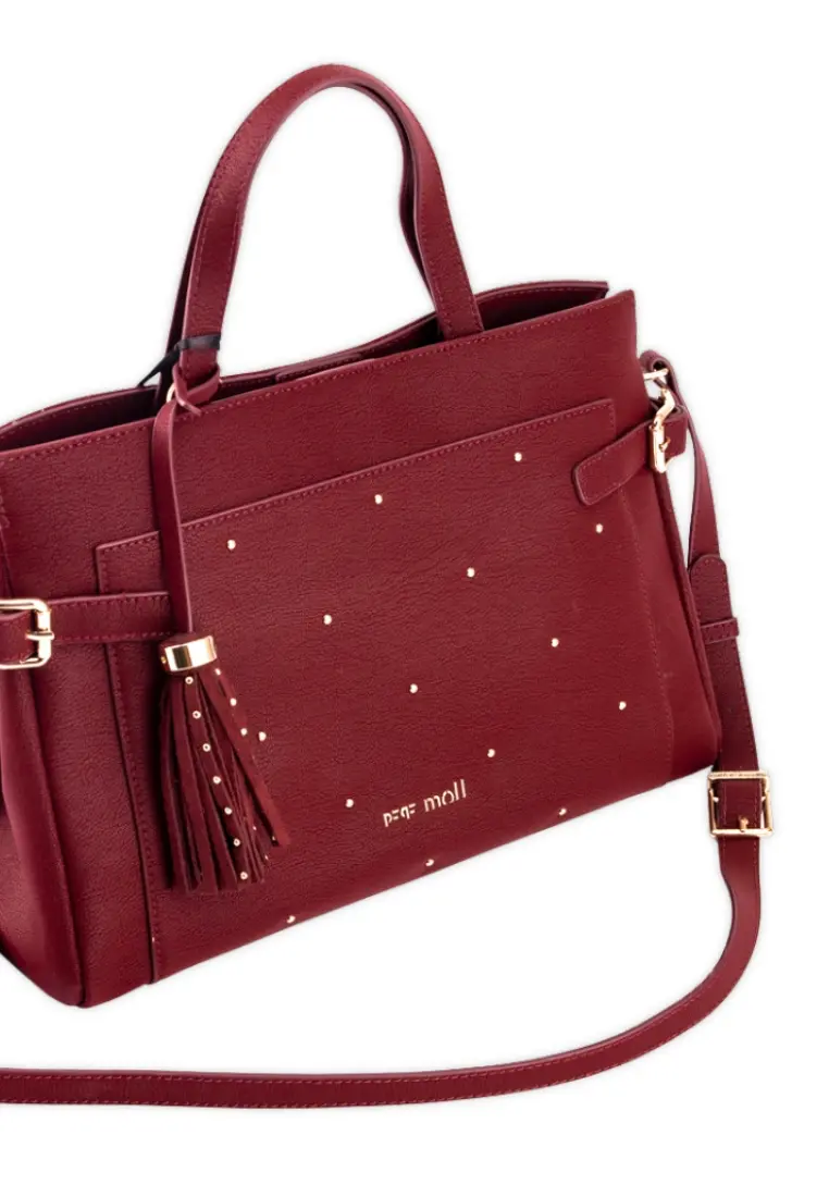 Bolso 262281 Bronte Burdeos Pepe Moll - Imagen 3