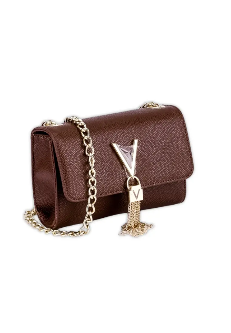 Bolso de Valentino Handbags Divina Mini Marrón - Imagen 4