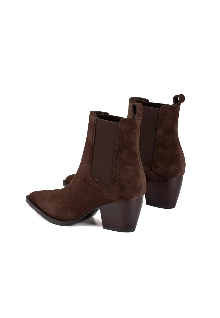 Botin de Another Trend Western Serraje Marrón - Imagen 4