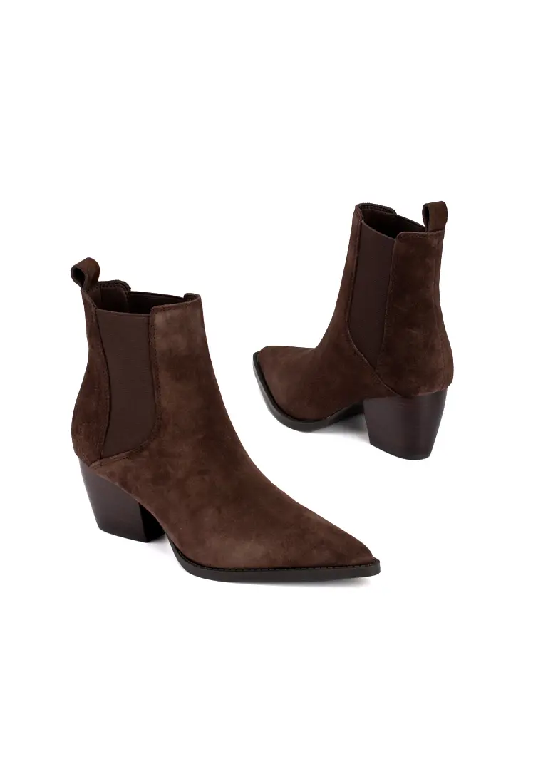 Botin de Another Trend Western Serraje Marrón - Imagen 2