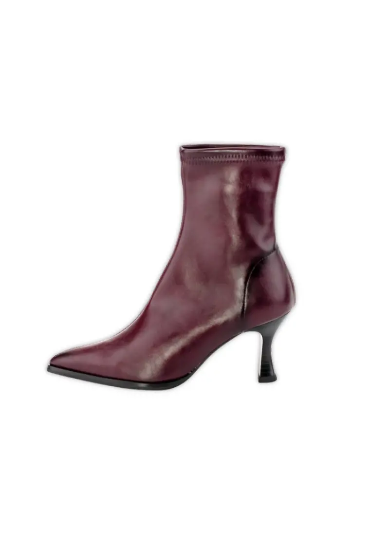 Botin de Miss Elastic Zeta Plus Burdeos