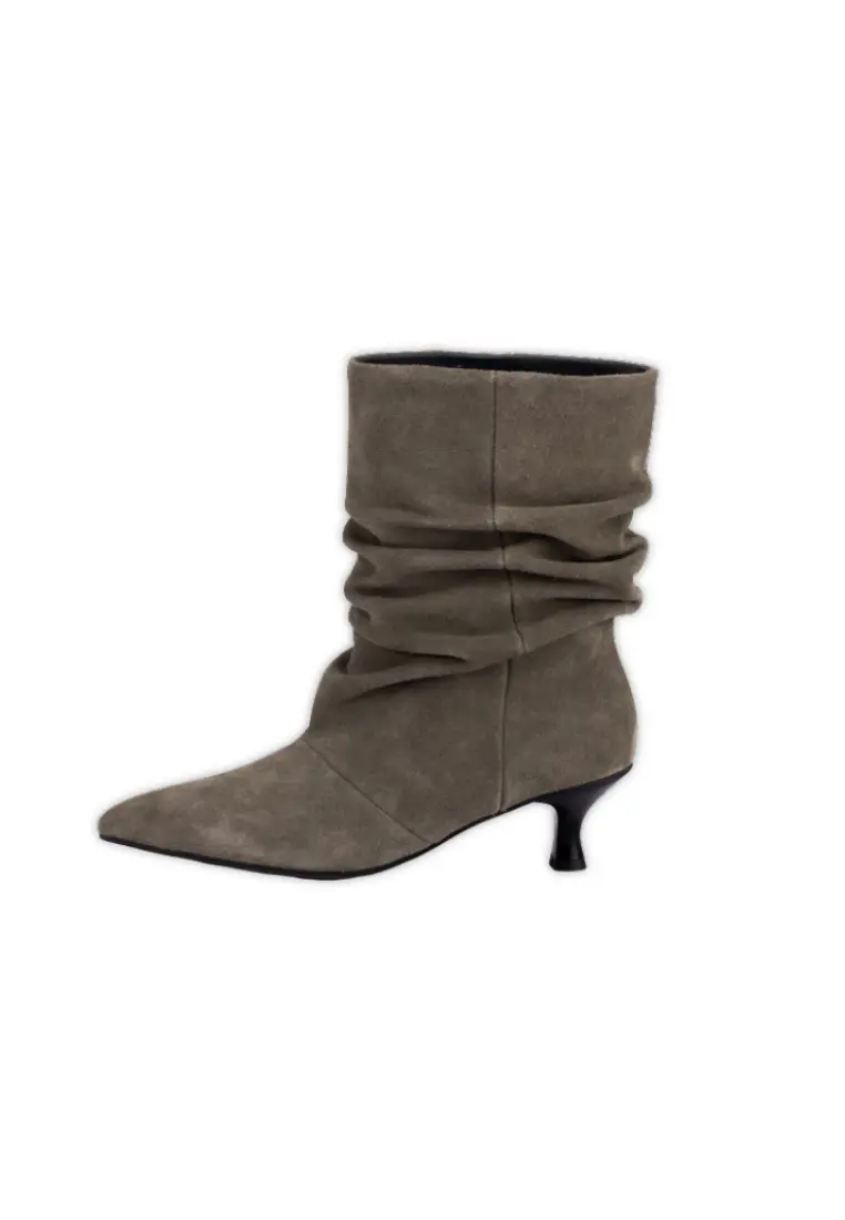 Botin de Pedro Miralles Blanca Slouchy Gris