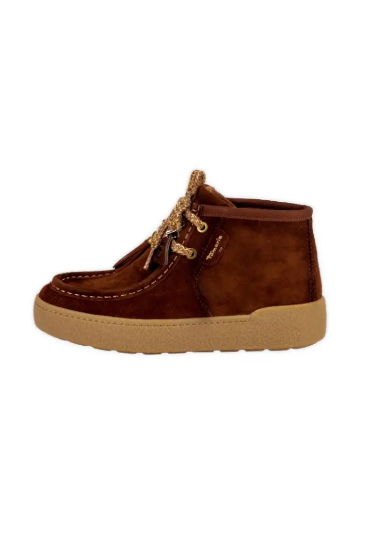 Botín de Tamaris Crepe Muscat estilo Mocasín