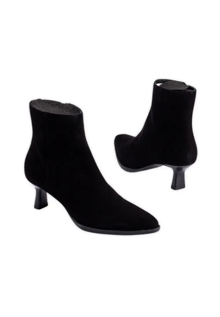 Botin de Unisa Lomas en Ante Negro - Imagen 2