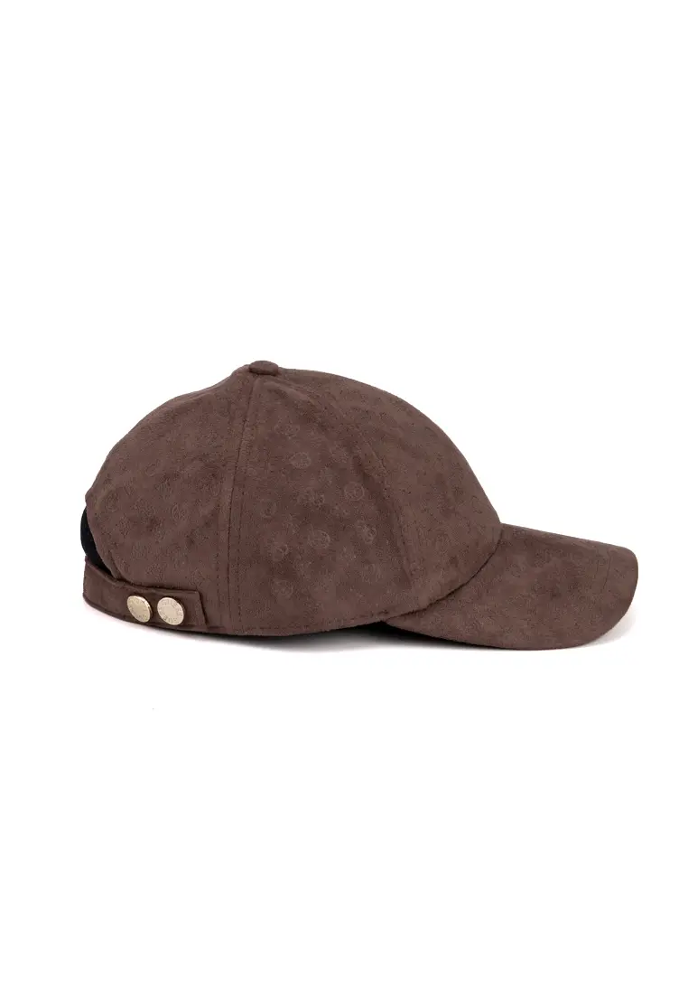 Gorra Guess Baseball Logo Brown - Imagen 3
