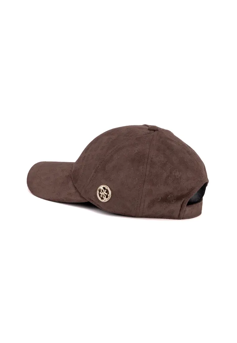 Gorra Guess Baseball Logo Brown - Imagen 2