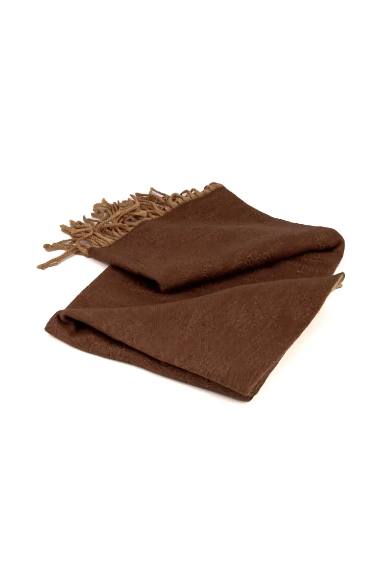 Pashmina Guess Logo Brown - Imagen 3