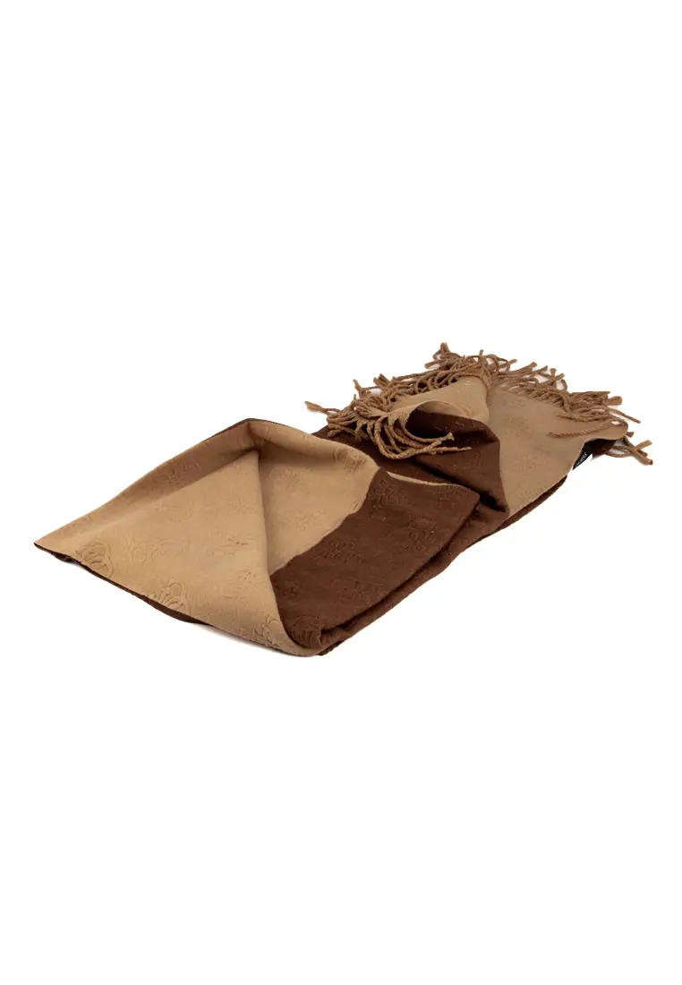 Pashmina Guess Logo Brown - Imagen 2