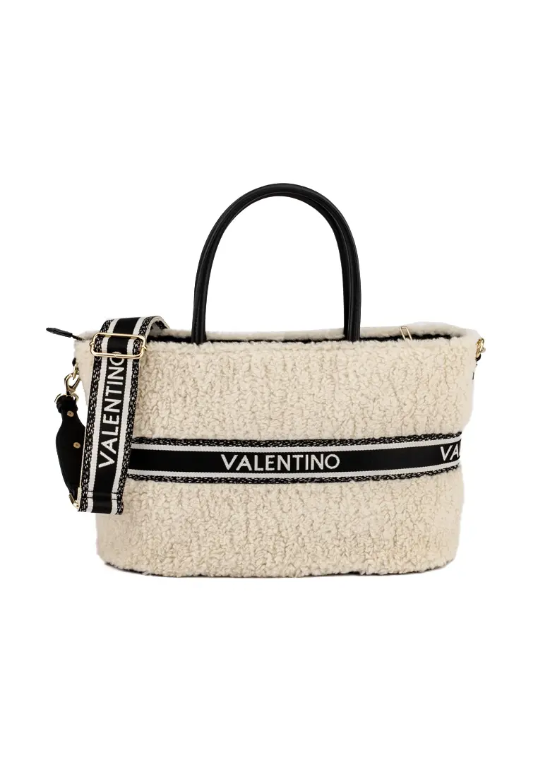 Bolso de Valentino Handbags de Borreguito Jane Ecru
