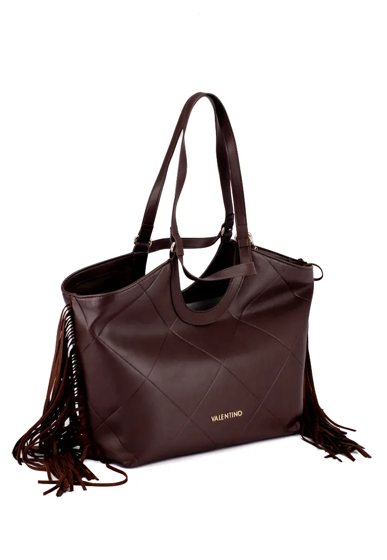 Bolso de Valentino Handbags Shopper Astrid Cafe - Imagen 4