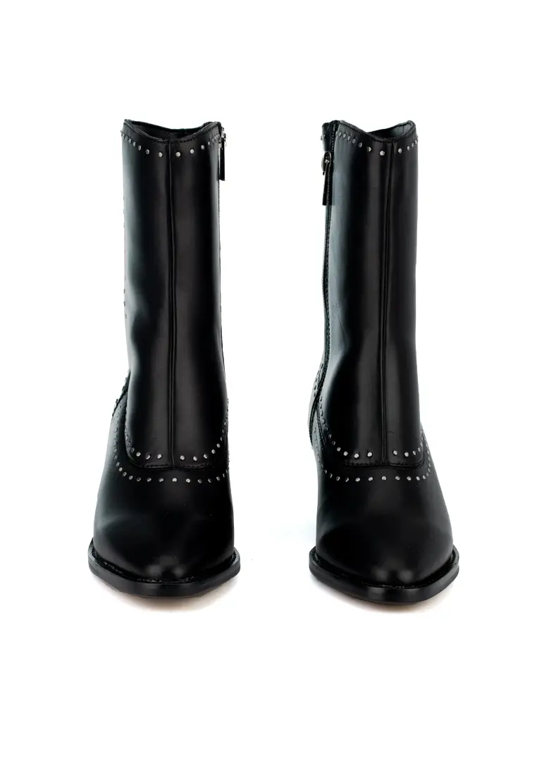 Botín de Another Trend Sava Tachas Negro - Imagen 3